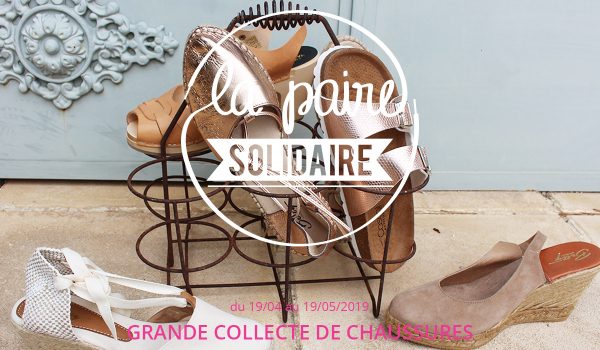 La Paire Solidaire et Spartoo : ramener des chaussures usagées pour les redistribuer aux démunis et bénéficier d'un bon d'achat
