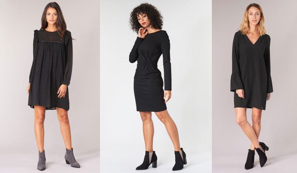 dressing robe noire